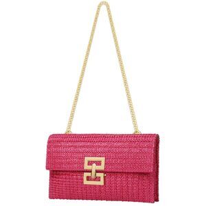 3692 Straws Clutch Purses Raffia Beach Bag Woven Summer Purses Straw